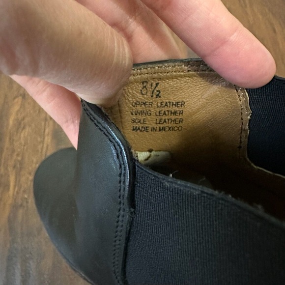 SUTRO FOOTWEAR The Ocean Ankle Boots Booties Stretch in Black Leather - Picture 10 of 12